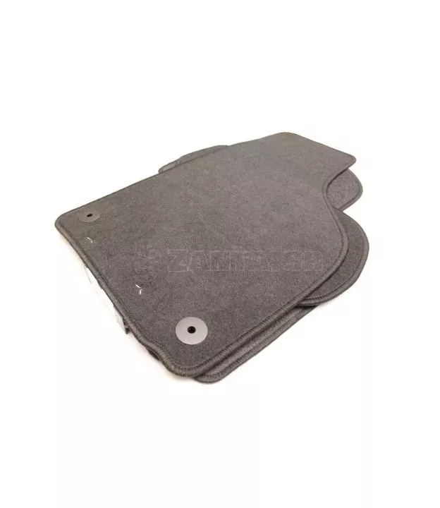 Πατάκια μοκέτα για Vw Golf 5 / 6 / Jetta (2005-2011) με στρόγγυλα κουμπώματα - 4τμχ.