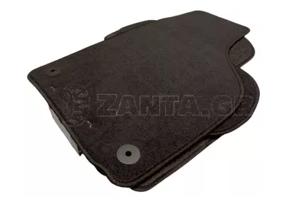Πατάκια μοκέτα για Vw Golf 5 / 6 / Jetta (2005-2011) με στρόγγυλα κουμπώματα - 4τμχ. 