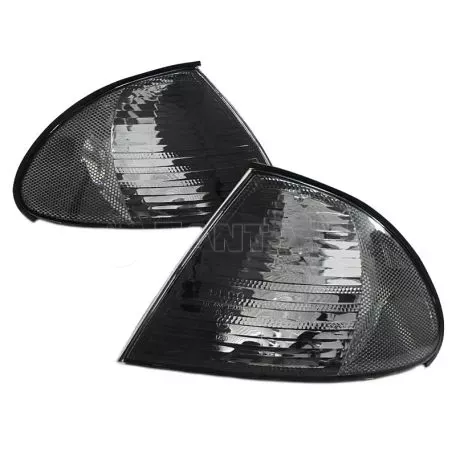 Μπροστινά Φλας Για Bmw 3 E46 99-01 Sedan/Touring Smoke 2 Τεμάχια Depo 