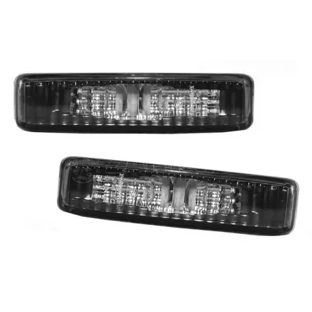 Πλαϊνά Φλας Φτερού Για Bmw 5 E39 95-03 Black 2 Τεμάχια 