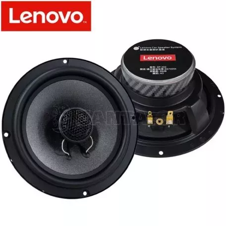 Ηχεία Αυτοκινήτου Lenovo SP-002A Ομοαξονικά 2 δρόμων 6.5''/16.5cm 50Watt Rms/100 Watt Max. 2 Τεμάχια 