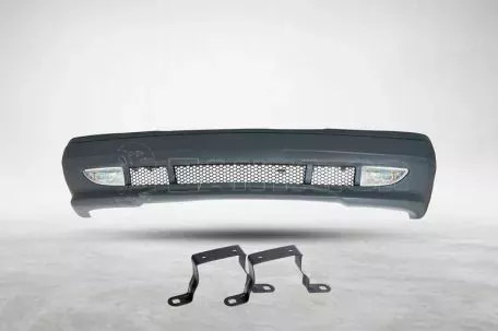 Μπροστινός Προφυλακτήρας Για Mercedes-Benz C-Class W202 93-96 Amg Look Με Προβολάκια 