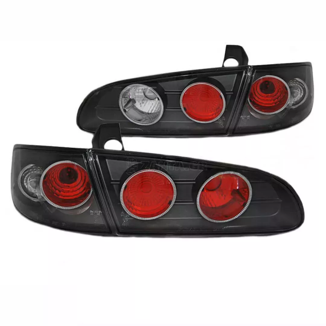 Πισινά Φανάρια Set Για Seat Ibiza 6L 02-08 Μαύρα Sonar