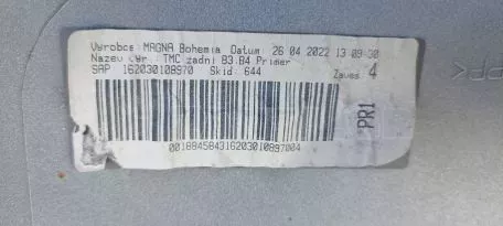 Πίσω Προφυλακτήρας από Toyota Aygo - 52151-0H010 52159-0H061 