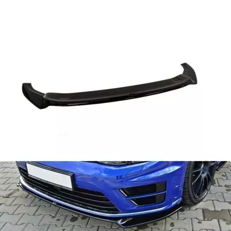 Μπροστινό Spoiler Για VW Golf VII (7) 12-17 R & R-Line Έκδοση Glossy Black V.2 