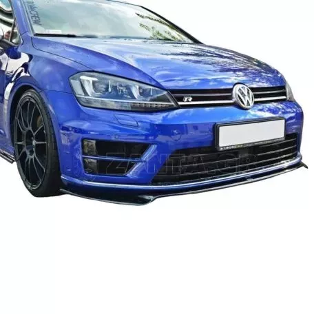 Μπροστινό Spoiler Για VW Golf VII (7) 12-17 R & R-Line Έκδοση Glossy Black V.2 