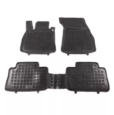 Λαστιχένια πατάκια Rezaw Plast για Audi E - Tron (2018+) - τύπου σκαφάκι - 3τμχ. 