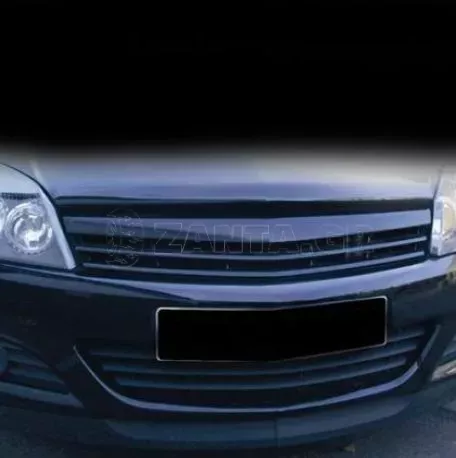 Μάσκα χωρίς σήμα για Opel Astra H 5 πορτο (2004-2007) -  μαύρη 