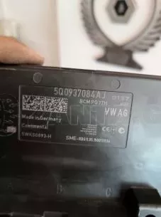 ΠΛΑΚΕΤΑ ΓΙΑ GROUP VAG '13-'17 ΚΩΔΙΚΟΣ 5Q0937084AJ 