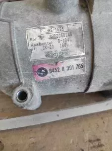 ΚΟΜΠΡΕΣΕΡ A/C ΓΙΑ BMW 36 '92-'98 2000cc ΚΩΔΙΚΟΣ 64528391765 