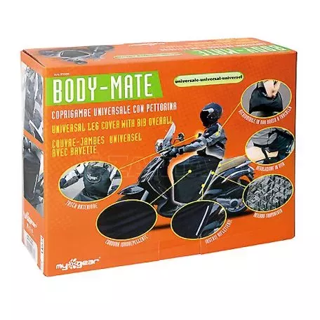 Lampa ΚΑΛΥΜΜΑ ΟΔΗΓΟΥ/ΦΟΡΕΤΗ ΠΟΔΙΑ ΜΗΧΑΝΗΣ BODY-MATE UNIVERSAL (ΜΑΥΡΟ/CORDURA/ΑΔΙΑΒΡΟΧΟ) 9133.6-LM 