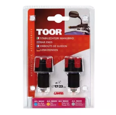 Lampa ΑΝΤΙΒΑΡΟ ΤΙΜΟΝΙΟΥ TOOR Κόκκινο  9024.4-LM 