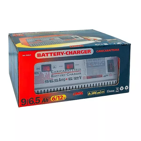 Lampa Φορτιστής Μπαταρίας 6/12V - 9 / 6, 5A Pro-Changer 7010.7-LM