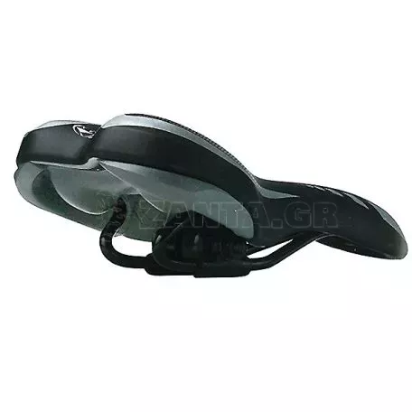 Lampa Σέλα ποδηλάτου (270x140mm /370gr) μαύρη Wave Saddle 9234.2-LB 