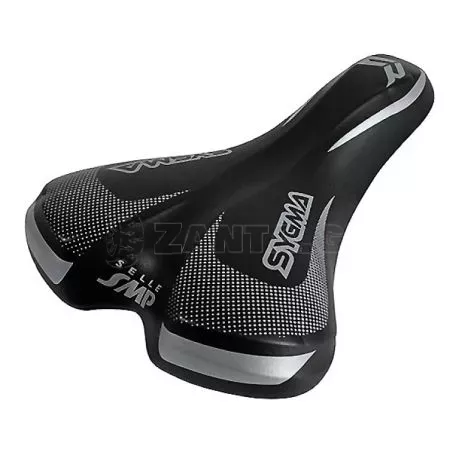 Lampa Σέλα ποδηλάτου (260x180mm /480gr) μαύρη Sygma Saddle 9234.3-LB 