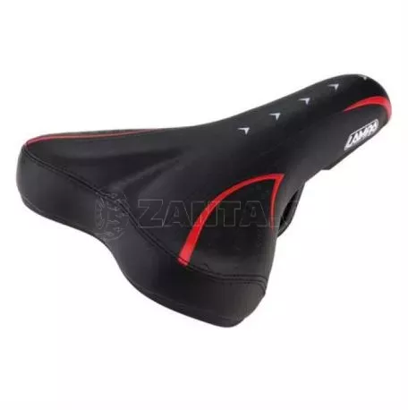 Lampa Σέλα ποδηλάτου (265x145mm /450gr) μαύρη/κόκκινη Dynamic MTB/Racing S-12 Selle/Saddles Specialist 9238.3-LB 