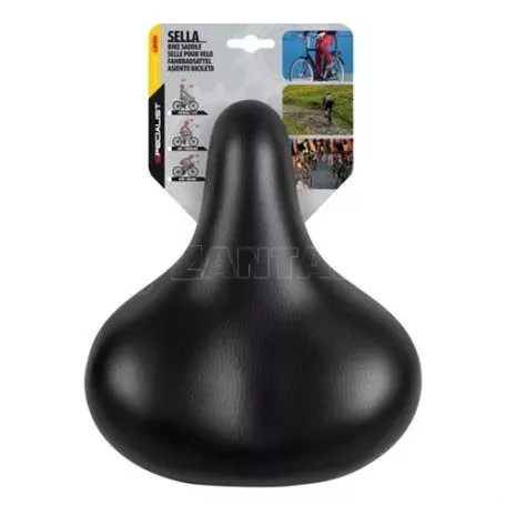 Lampa Σέλα ποδηλάτου με διπλά ελατήρια (260x225mm /1015gr) μαύρη Relax City S-4 Selle/Saddles Specialist 9237.3-LB 