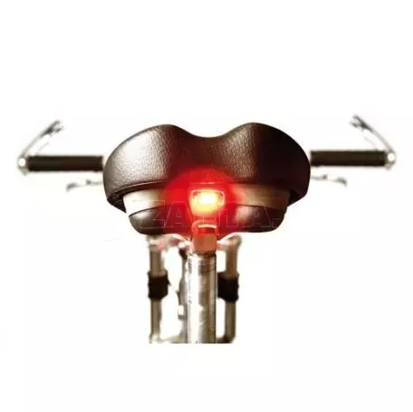 Lampa Φως ποδηλάτου σε κόκκινο και άσπρο 2τεμ. 2 LED αδιάβροχα 9204.1-LB 