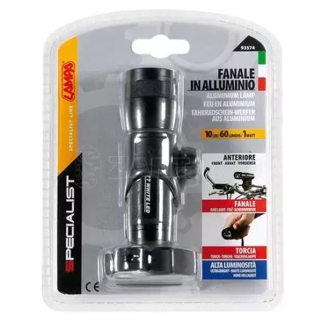 Lampa ΦΩΣ ΕΜΠΡΟΣ ΠΟΔΗΛΑΤΟΥ SPECIALIST ΜΑΥΡΟ 1 LED 1W 9357.4-LB 