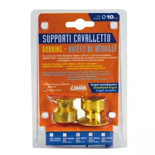 Lampa ΒΙΔΕΣ ΣΤΗΡΙΞΗΣ ΣΤΑΝΤ (ΠΕΤΑΛΟΥ) 10mm GOLD 9034.1-LM