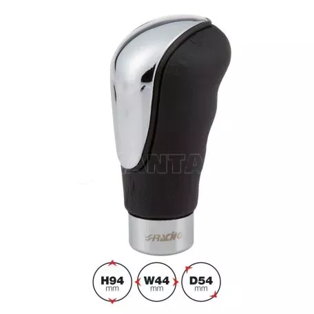Simoni Racing ΠΟΜΟΛΟ ΤΑΧΥΤΗΤΩΝ  BRIO CROMO ΔΕΡΜΑΤΙΝΟ ΜΑΥΡΟ SR512210 