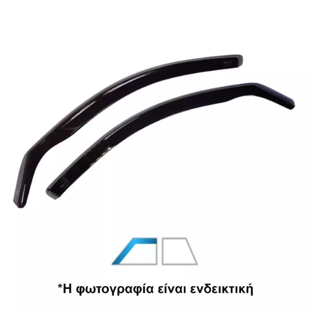 Heko ΑΝΕΜΟΘΡΑΥΣΤΕΣ ΑΥΤΟΚΙΝΗΤΟΥ ΓΙΑ HYUNDAI TUCSON 5D 2020+ - ΖΕΥΓΑΡΙ ΑΠΟ ΕΥΚΑΜΠΤΟ ΦΙΜΕ ΠΛΑΣΤΙΚΟ HEKO - 2 ΤΕΜ. ΑΝΕΜ.17305