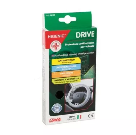 Lampa ΚΑΛΥΜΜΑ ΤΙΜΟΝΙΟΥ DRIVE ΑΝΤΙΒΑΚΤΗΡΙΔΙΑΚΟ ΔΙΕΘΝΕΣ ΜΑΥΡΟ L3819.9 