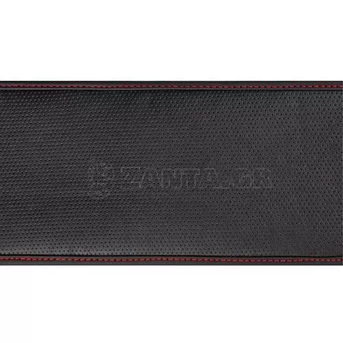 Lampa ΚΑΛΥΜΜΑ ΤΙΜΟΝΙΟΥ SKIN-COVER 38/40cm (M) ΜΑΥΡΟ ΜΕ ΚΟΚΚΙΝΗ ΡΑΦΗ ΕΛΑΣΤΙΚΟ 2mm ΠΑΧΟΣ L3296.8