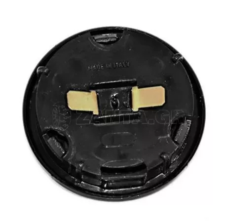 Luisi ΜΠΟΥΤΟΝ ΚΟΡΝΑΣ ΤΙΜΟΝΙΟΥ 2 ΕΠΑΦΩΝ ARGENTO LUISI 61,5 mm (ΧΡΩΜΙΟ/ΜΑΥΡΟ) ZY166/LU 