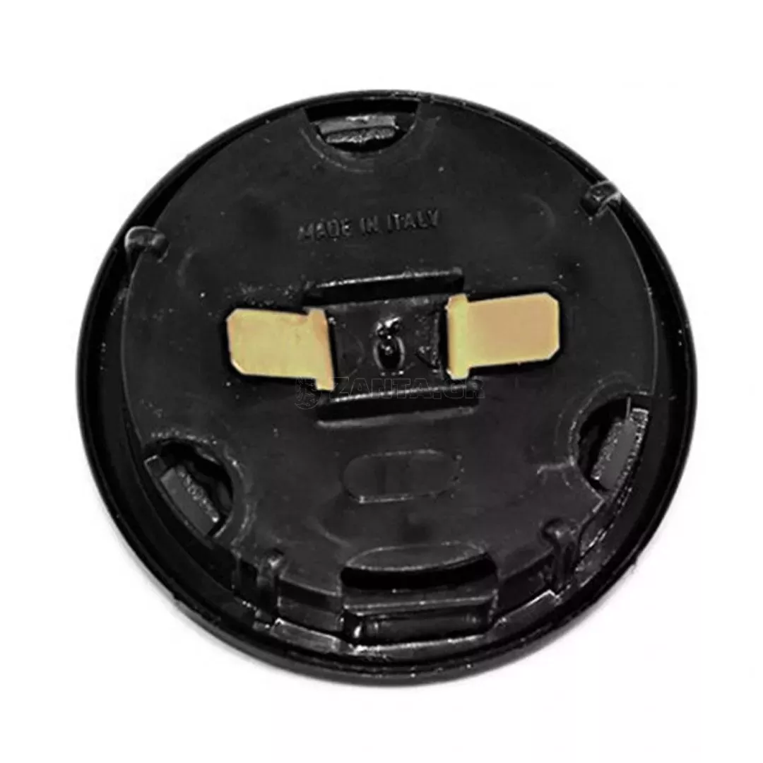 Luisi ΜΠΟΥΤΟΝ ΚΟΡΝΑΣ ΤΙΜΟΝΙΟΥ 2 ΕΠΑΦΩΝ ARGENTO LUISI 61,5 mm (ΧΡΩΜΙΟ/ΜΑΥΡΟ) ZY166/LU