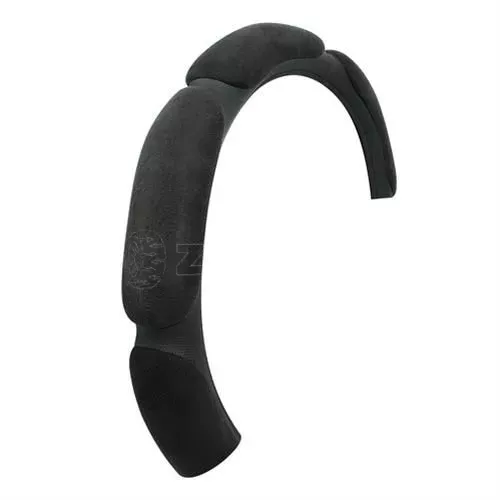 Lampa ΚΑΛΥΜΜΑ ΤΙΜΟΝΙΟΥ ULTRA-COMFORT ΜΑΥΡΟ ΧΡΩΜΑ ME ΣΟΥΕΝΤ (SUEDE) ΜΑΞΙΛΑΡΑΚΙΑ ΑΟΣΜΟ ΟΙΚΟΛΟΓΙΚΟ/ ΜΗ ΤΟΞΙΚΟ/ ΑΝΑΚΥΚΛΩΣΙΜΟ ΥΛΙΚΟ 37-39cm L3312.3