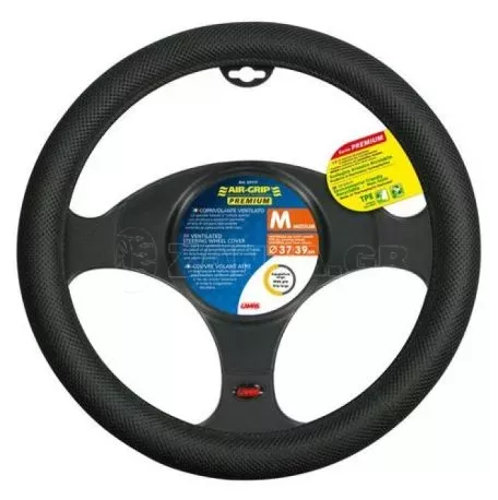 Lampa ΚΑΛΥΜΜΑ ΤΙΜΟΝΙΟΥ AIR GRIP ΑΕΡΙΖΟΜΕΝΕΣ ΚΥΨΕΛΕΣ  37/39cm ΜΑΥΡΟ ΟΙΚΟΛΟΓΙΚΟ L3311.1 