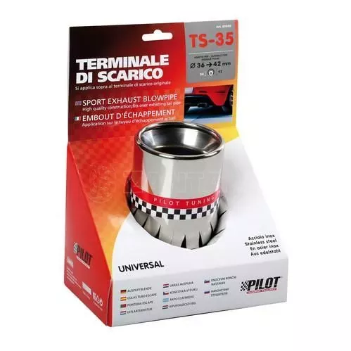 Lampa ΑΚΡΟ ΕΞΑΤΜΙΣΗΣ TS-35 Φ 36-42mm - ΣΤΡΟΓΓΥΛΟ L6008.9