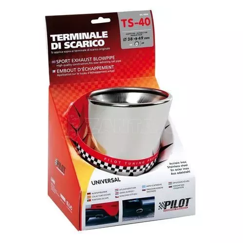Lampa ΑΚΡΟ ΕΞΑΤΜΙΣΗΣ TS-40 Φ 38-49mm - ΣΤΡΟΓΓΥΛΟ ΛΟΞΟ L6009.4