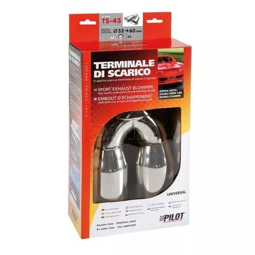 Lampa ΑΚΡΟ ΕΞΑΤΜΙΣΗΣ TS-43 Φ 33-60mm - ΔΙΠΛΗ ΑΠΟΛΗΞΗ L6002.0