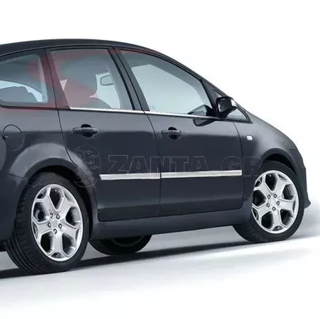 S-DIZAYN ΔΙΑΚΟΣΜΗΤΙΚΗ ΦΑΣΑ ΠΟΡΤΑΣ ΧΡΩΜΙΟ 4ΤΕΜ. ΓΙΑ FORD C-MAX 03-10 5904140/SD 
