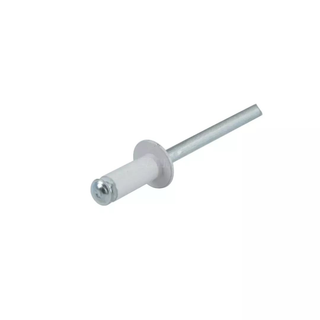Lampa ΠΡΙΤΣΙΝΙΑ ΑΛΟΥΜΙΝΙΟΥ 4,8x12mm (ΒΑΘΟΣ ΤΡΥΠΑΣ 2-6mm/ ΕΣΩΤΕΡΙΚΗ ΔΙΑΜΕΤΡΟ 5,3mm) ΛΕΥΚΑ 50ΤΕΜ L5958.3