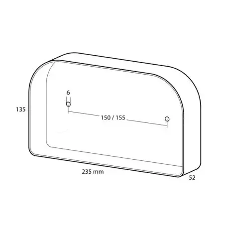 Lampa Φανάρι Τρέιλερ 8 λειτουργιών 12V (Δεξί) L4151.0 