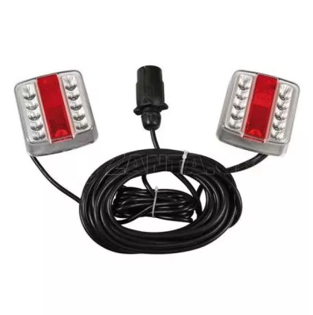 Lampa Φανάριa Τρέιλερ Πίσω με 14LED Μαγνητικά με καλώδιο 7pin 12V  L4152.3 