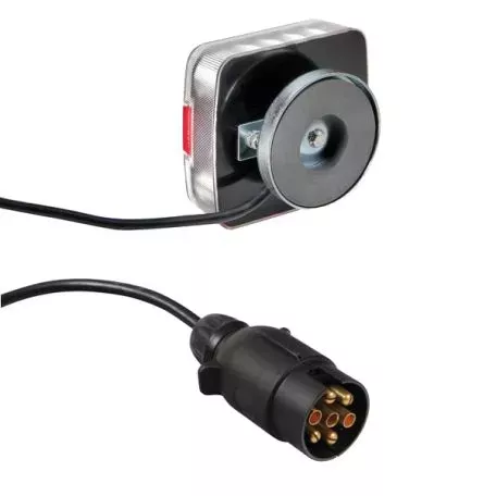 Lampa Φανάριa Τρέιλερ Πίσω με 14LED Μαγνητικά με καλώδιο 7pin 12V  L4152.3 