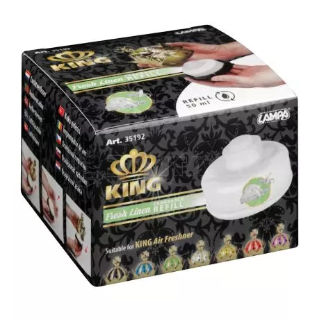 Lampa ΑΝΤΑΛΛΑΚΤΙΚΟ ΓΙΑ ΑΡΩΜΑΤΙΚΟ ΣΤΕΜΜΑ KING FRESH LINEN ΛΕΥΚΑ ΕΙΔΗ ΜΕ ΡΥΘΜΙΖΟΜΕΝΗ ΕΝΤΑΣΗ L3519.2 