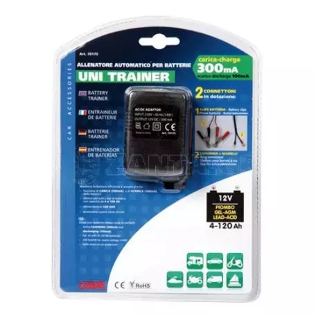 Lampa ΦΟΡΤΙΣΤΗΣ ΜΠΑΤΑΡΙΑΣ (ΣΥΝΤΗΡΗΤΗΣ) 12V 300mA UNI TRAINER 7017.5-LM