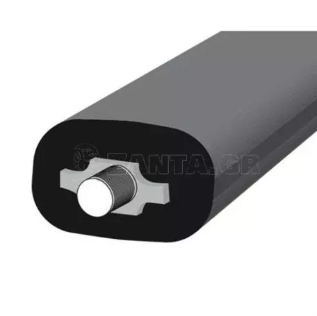Lampa ΚΕΡΑΙΑ ΟΡΟΦΗΣ ΜΑΥΡΗ PERSONAL 18cm Φ5mm (FIAT-LANCIA-ALFA ROMEO) L4018.8 