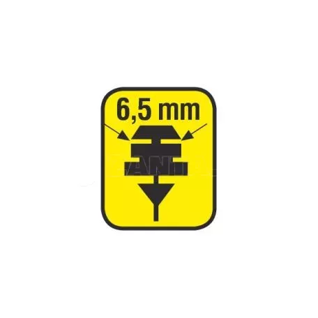 Lampa ΛΑΣΤΙΧΑ ΥΑΛΟΚ/ΡΩΝ 61cmX6,5mm TERGIX ΓΡΑΦΙΤΗΣ 2 ΤΕΜΑΧΙΑ L1900.5 