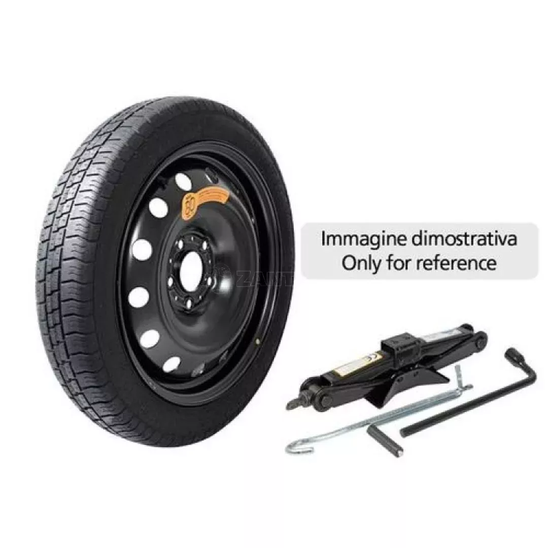 Lampa ΡΕΖΕΡΒΑ ΣΙΔΕΡΕΝΙΑ 125/80-17 ΚΑΡΕ 5x108 ΚΕΝΤΡΟ 65,1 mm NO STOP ΚΙΤ {γρύλος, Μπουλονόκλειδο, Τσάντα) L7605.6