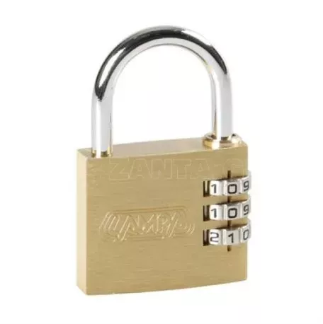 Lampa ΛΟΥΚΕΤΟ 40mm PADLOCK ΜΕ 3 ΨΗΦΙΑ L6543.2 