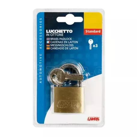Lampa ΛΟΥΚΕΤΟ 60mm STANDARD ΜΕ 3 ΚΛΕΙΔΙΑ L6542.2 