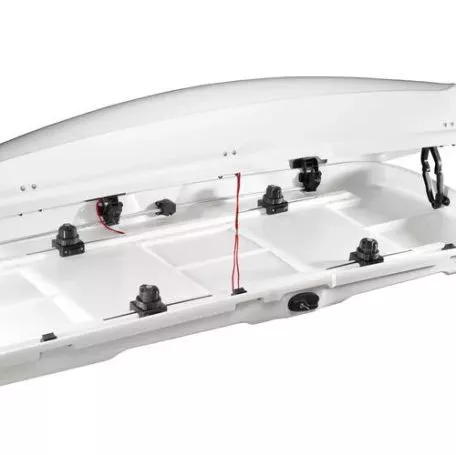 Lampa ΜΠΑΓΚΑΖΙΕΡΑ ΟΡΟΦΗΣ WB751B COMPACT 400 LT YAKIMA ΜΕ ΔΙΠΛΟ ΑΝΟΙΓΜΑ ΣΕ ΜΑΥΡΟ ΧΡΩΜΑ ΜΕ ΓΥΑΛΙΣΤΕΡΗ ΥΦΗ - 1 ΤΕΜ. YWB751B 