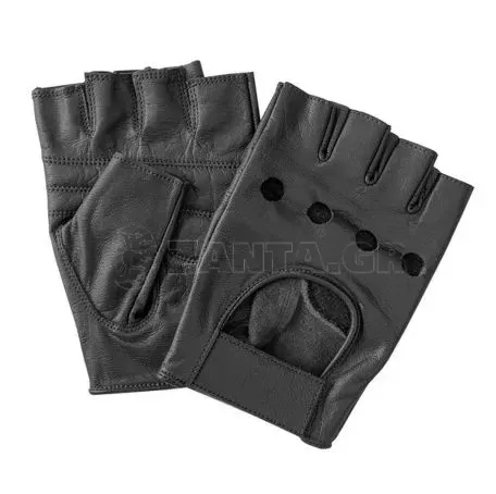 Simoni Racing ΓΑΝΤΙΑ ΟΔΗΓΟΥ ΔΕΡΜΑΤΙΝΑ ΜΑΥΡΑ ΜΙΣΑ (L) VINTAGE GLOVES SRGV1L 