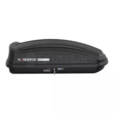Nordrive ΜΠΑΓΚΑΖΙΕΡΑ ΟΡΟΦΗΣ NORDRIVE BOX 330 LT ΜΑΥΡΟ ΧΡΩΜΑ ΜΕ ΑΝΑΓΛΥΦΗ ΥΦΗ - 1 ΤΕΜ. N60004 